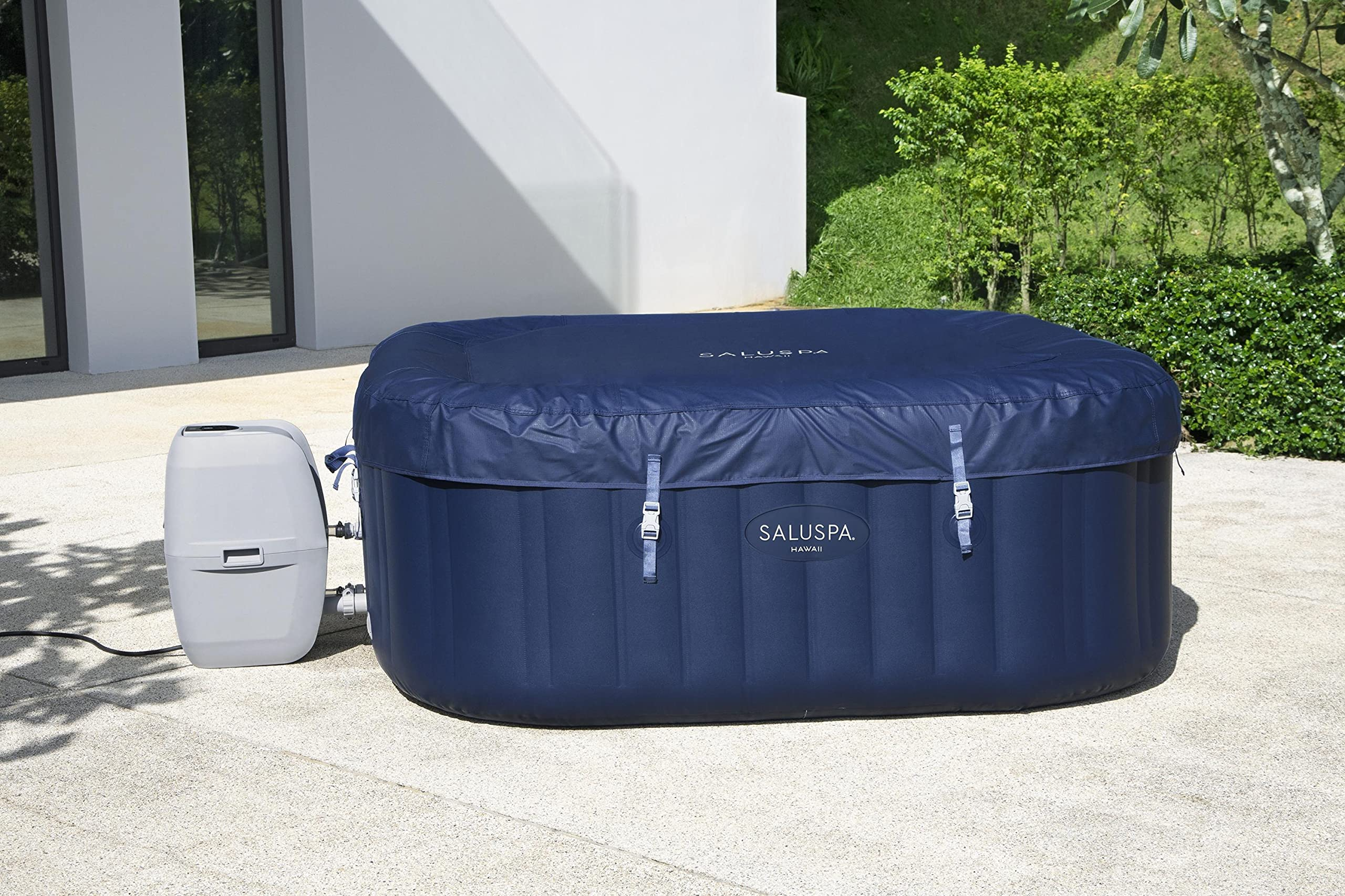 【Sports&Outdoors】SaluSpa Hawaii 71-Inch x 26-Inch 6 Person Outdoor Inflatable Hot Tub Spa