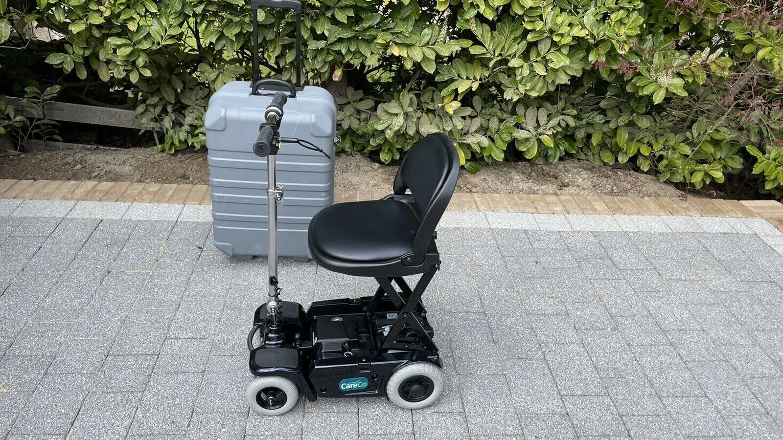 CareCo Scootcase Folding Portable Travel Mobility Scooter - Blue