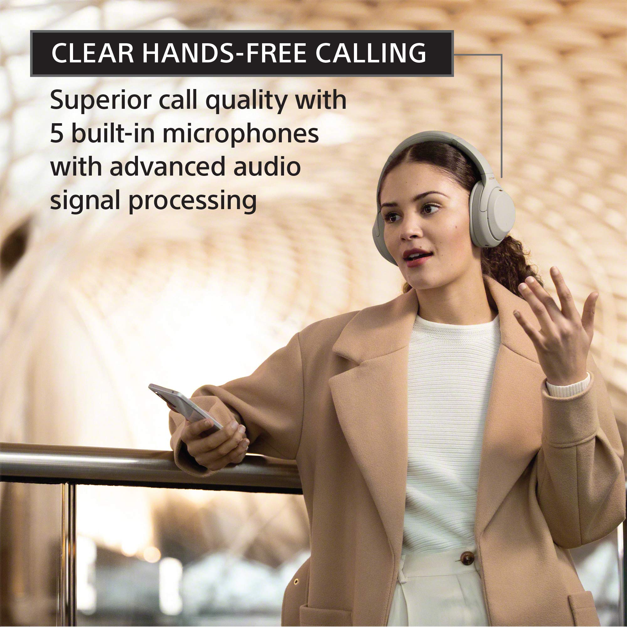 【Electronics】WH-1000XM4 Wireless Noise Canceling Overhead Headphones with Mic