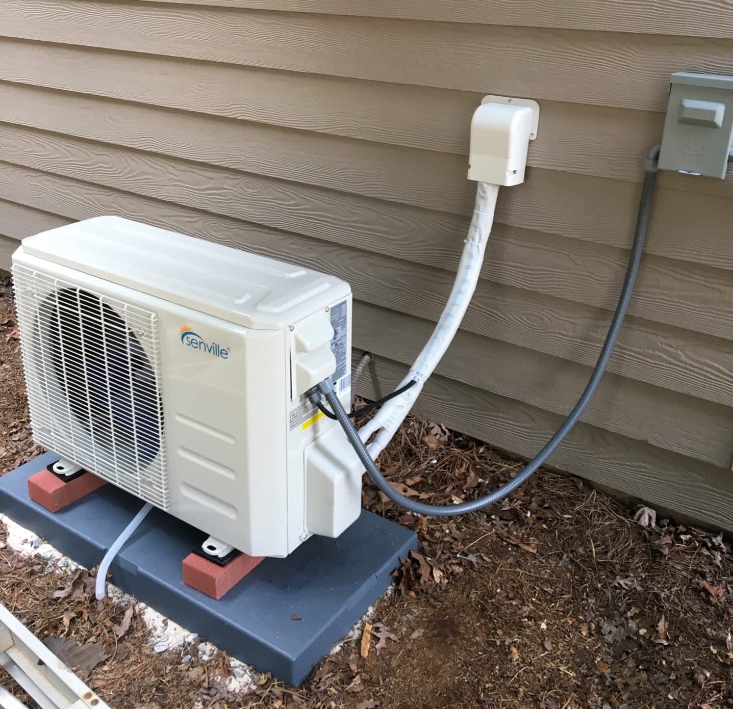 【Appliances】Senville LETO Series Mini Split Air Conditioner Heat Pump, 12000 BTU 110/120V