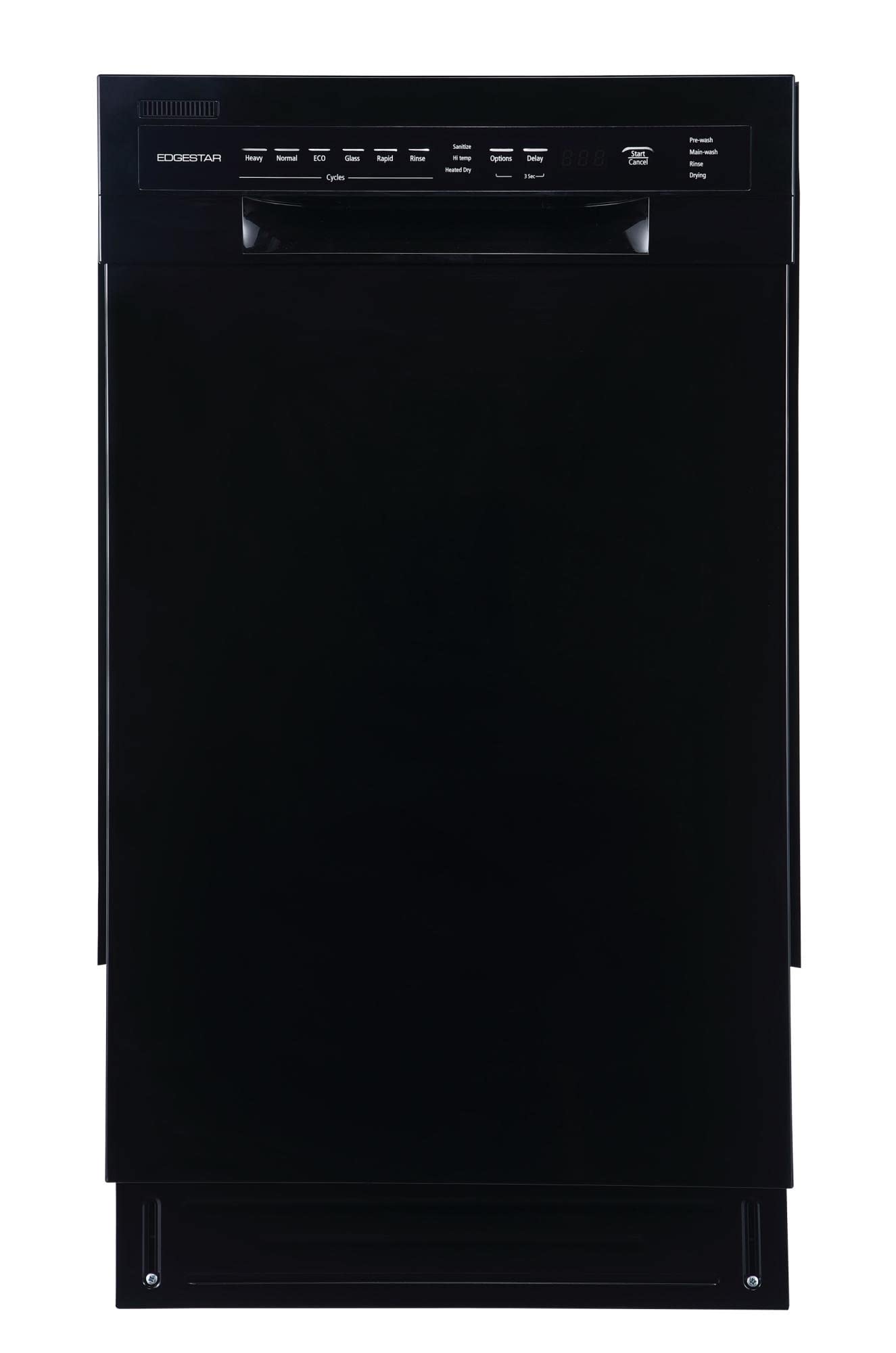 【Appliances】EdgeStar BIDW1802SS 18 Inch Wide 8 Place Setting Energy Star Rated Built-In Dishwasher