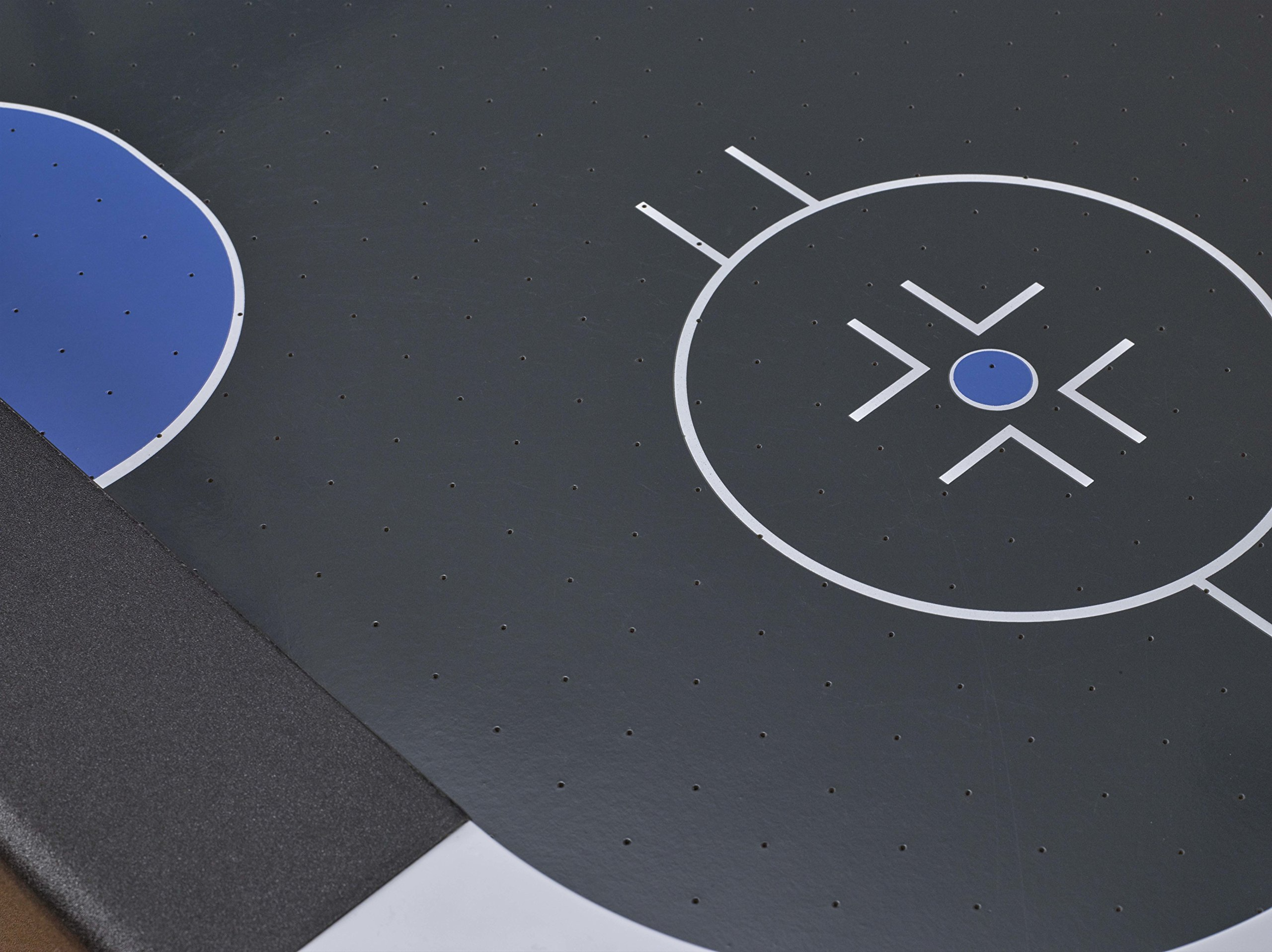 【Sports&Outdoors】Lazer 6' Interactive Air Hockey Table Featuring All-Rail LED Lighting & In-Game Music