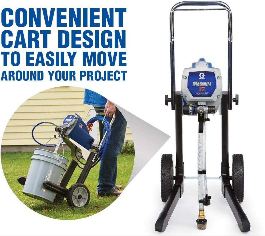 Graco Magnum  ProX19 Cart Airless Paint Sprayer, Gray
