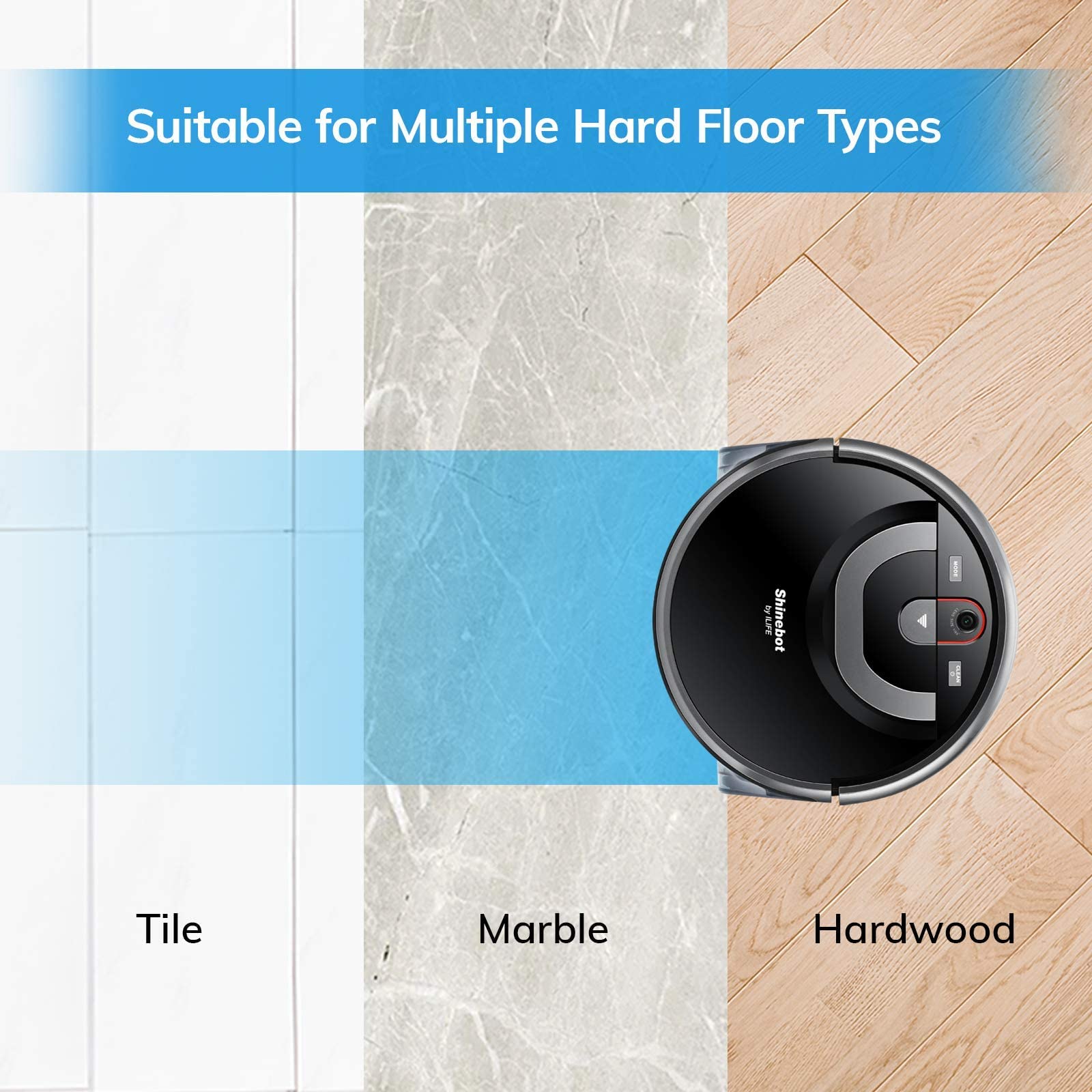 【Appliances】Autonomous Floor Mopping Scrubbing Robot for Hard Floors