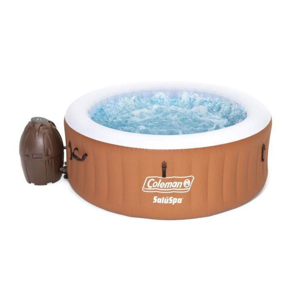 【Sports&Outdoors】【BS】Coleman SaluSpa Inflatable Hot Tub Portable Hot Tub W Heated Water System