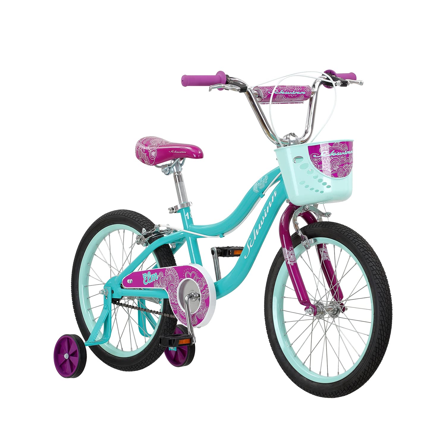 【Sports&Outdoors】Koen & Elm Toddler and Kids Bike, 12-18-Inch Wheels, Training Wheels Included