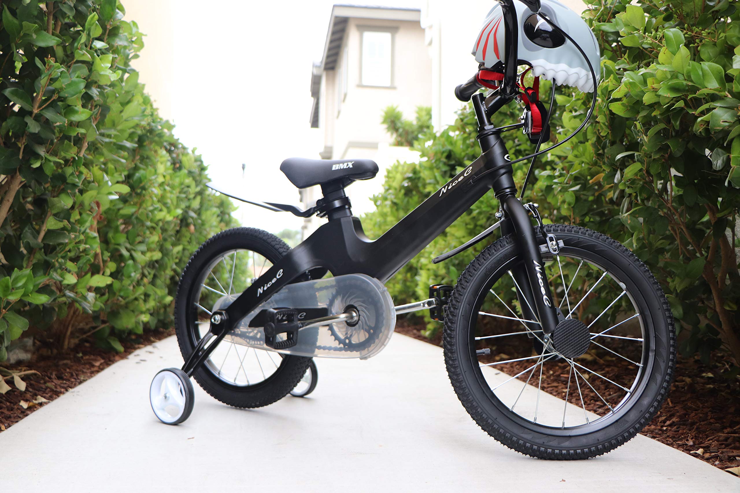 【Sports&Outdoors】Training Wheel Bike, Kids Bike Boys Girls, BMX Mountain with Dual Disc Brake 12-14-16-18 inch