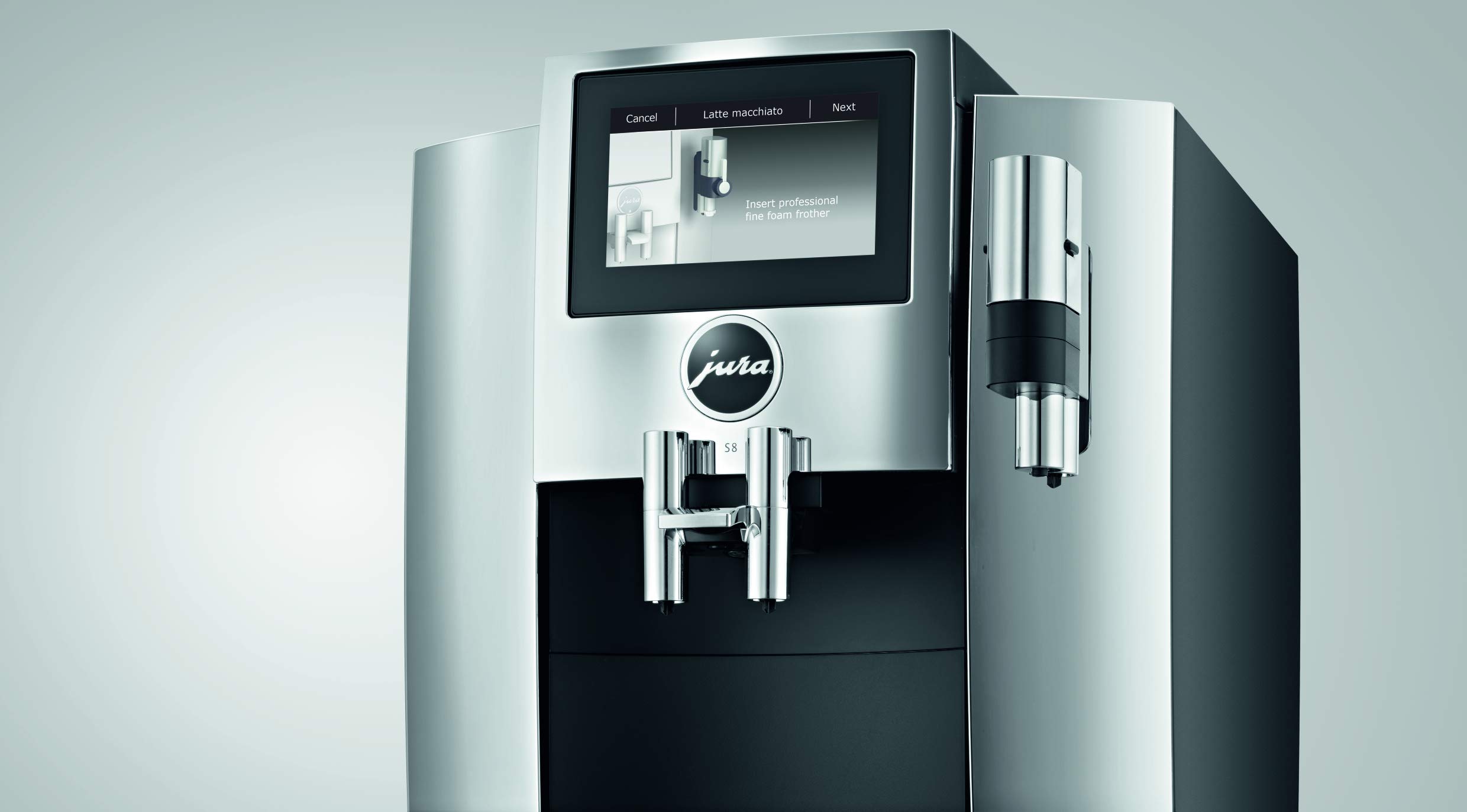 【Appliances】S8 Automatic Coffee Machine, Chrome