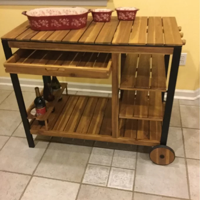 【Home&Garden】Murcott Bar Cart