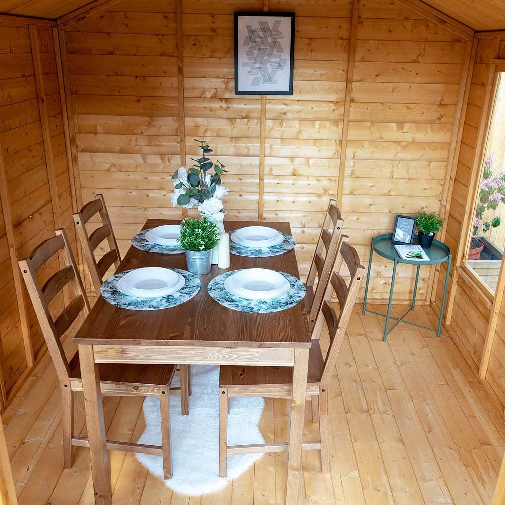 【Home&Garden】10x8 Wessex Summerhouse, 10ft x 8ft Tongue & Groove Summer House