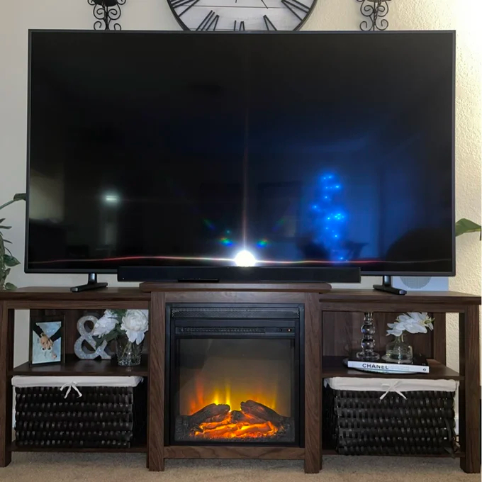 【Furniture】Woodbury TV Stand for TVs up to 78