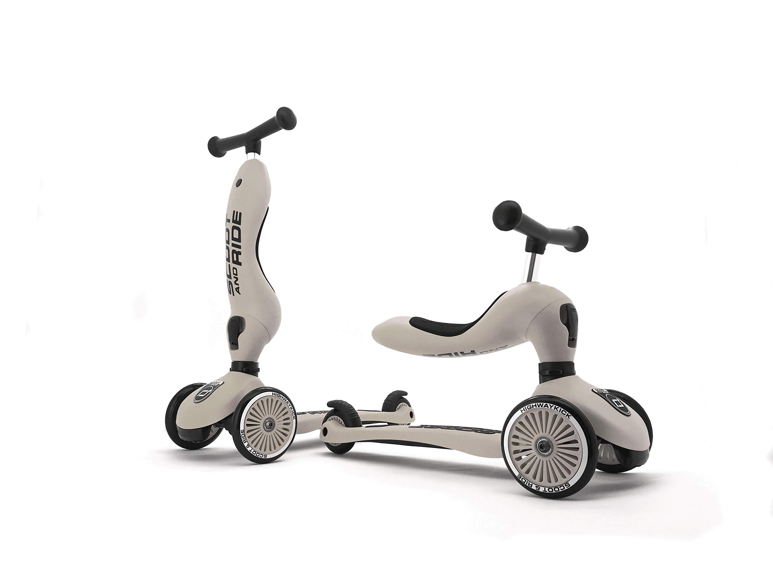 【Sports&Outdoors】Children Adjustable Seated or Standing 2-in-1 Scooter Including Safety Pad for Tip Prevention