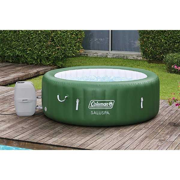 【Sports&Outdoors】【BS】Coleman SaluSpa Inflatable Hot Tub Portable Hot Tub W Heated Water System