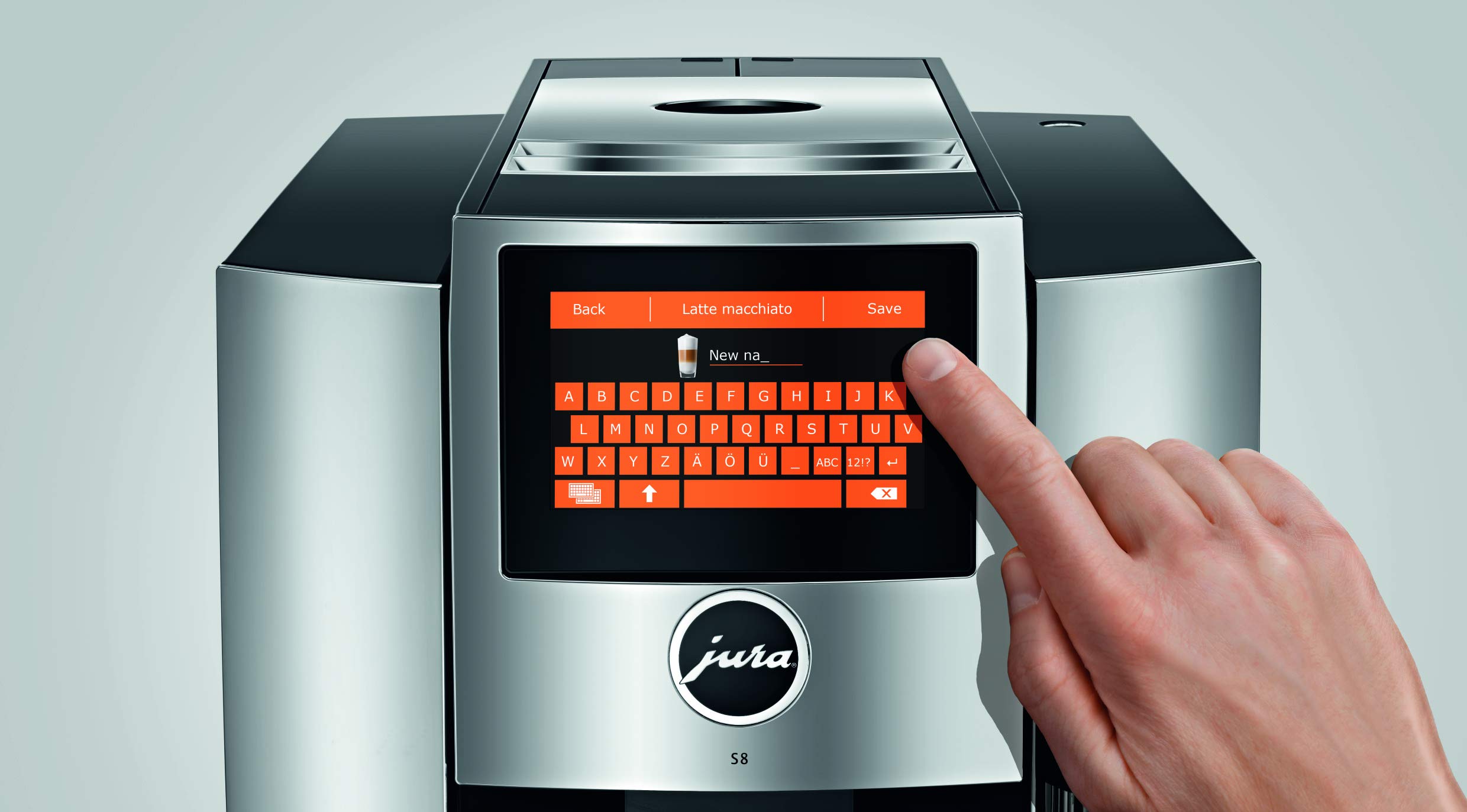 【Appliances】S8 Automatic Coffee Machine, Chrome