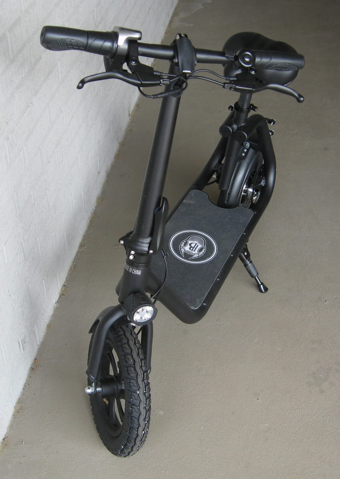 【Sports&Outdoors】Electric Scooter for Adults - Foldable Scooter with Seat & Carry Basket - 450W Brushless Motor 36V