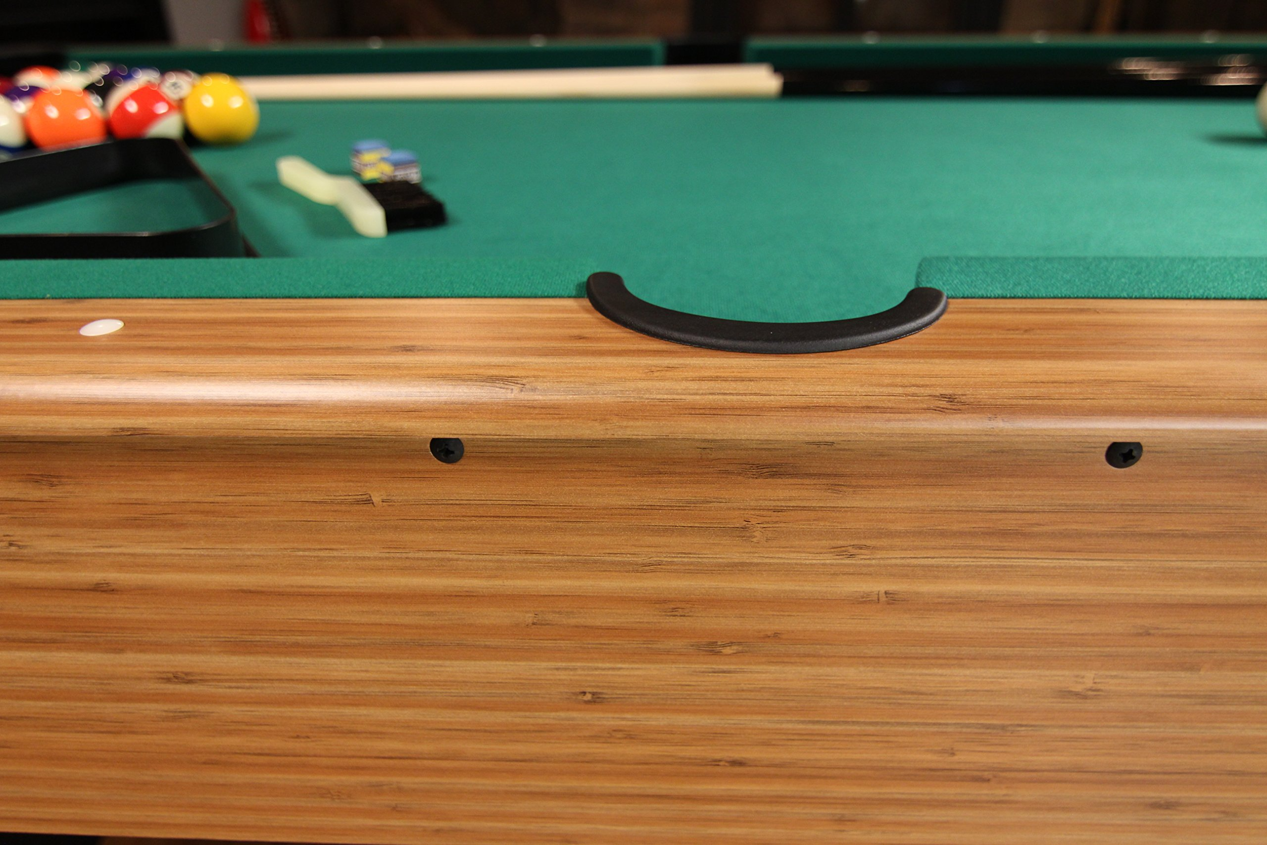 【Sports&Outdoors】Dynasty Space Saver 6.5' Billiard Table with Leg Levelers, Automatic Ball Return