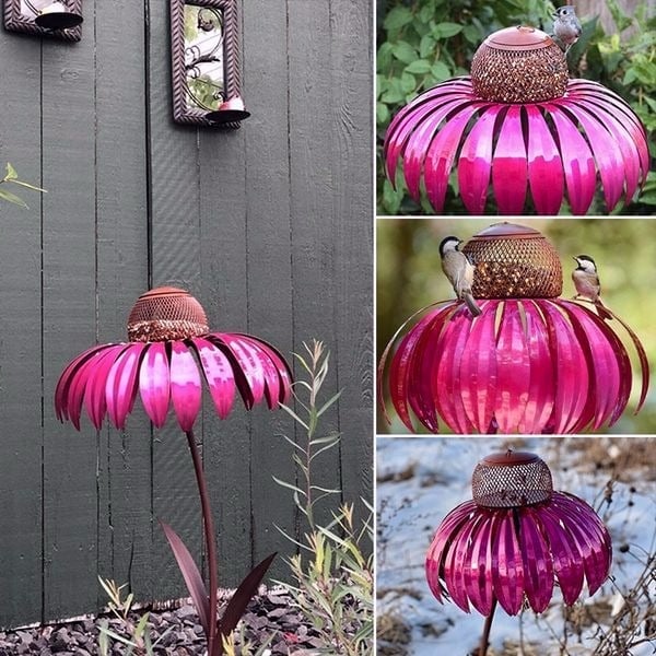 Outdoor Flower Bird Feeder-Spring Decoration