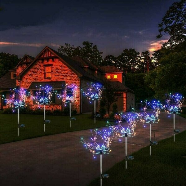 Early Christmas Sale-Waterproof  Solar Garden Fireworks Lamp