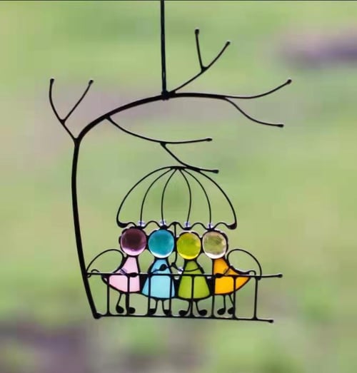 Suncatcher Stained Art Window Hangings