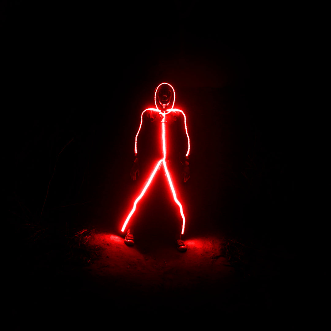 LED Stickman Costume
