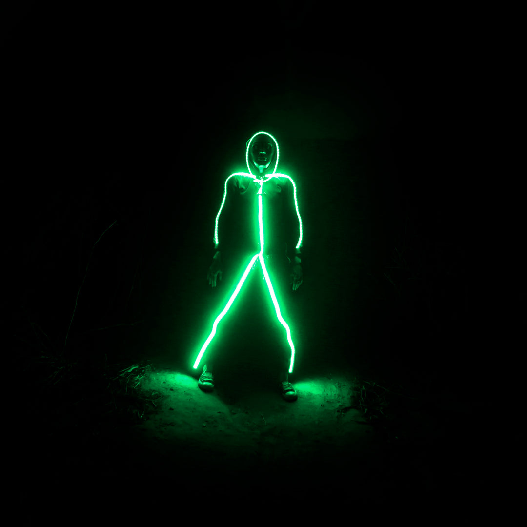 LED Stickman Costume