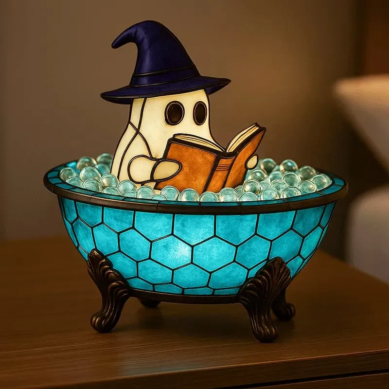 🔥Last Day 49% OFF - Ghost Reading Book Lamp