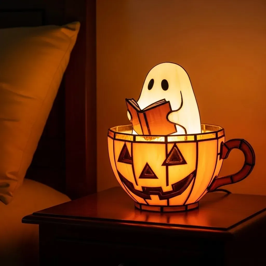 🔥Last Day 49% OFF - Ghost Reading Book Lamp