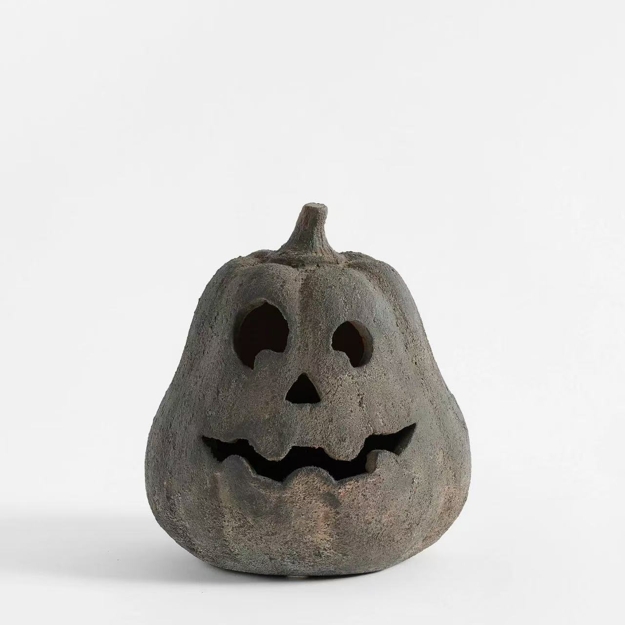 Handmade Terracotta Jack O' Lantern