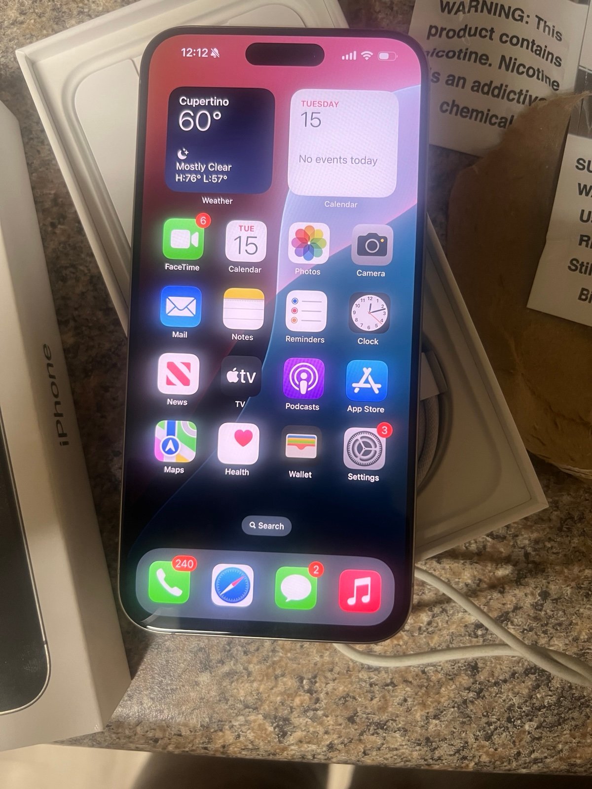 iphone 16 pro max T-Mobile 256 GB 1W63