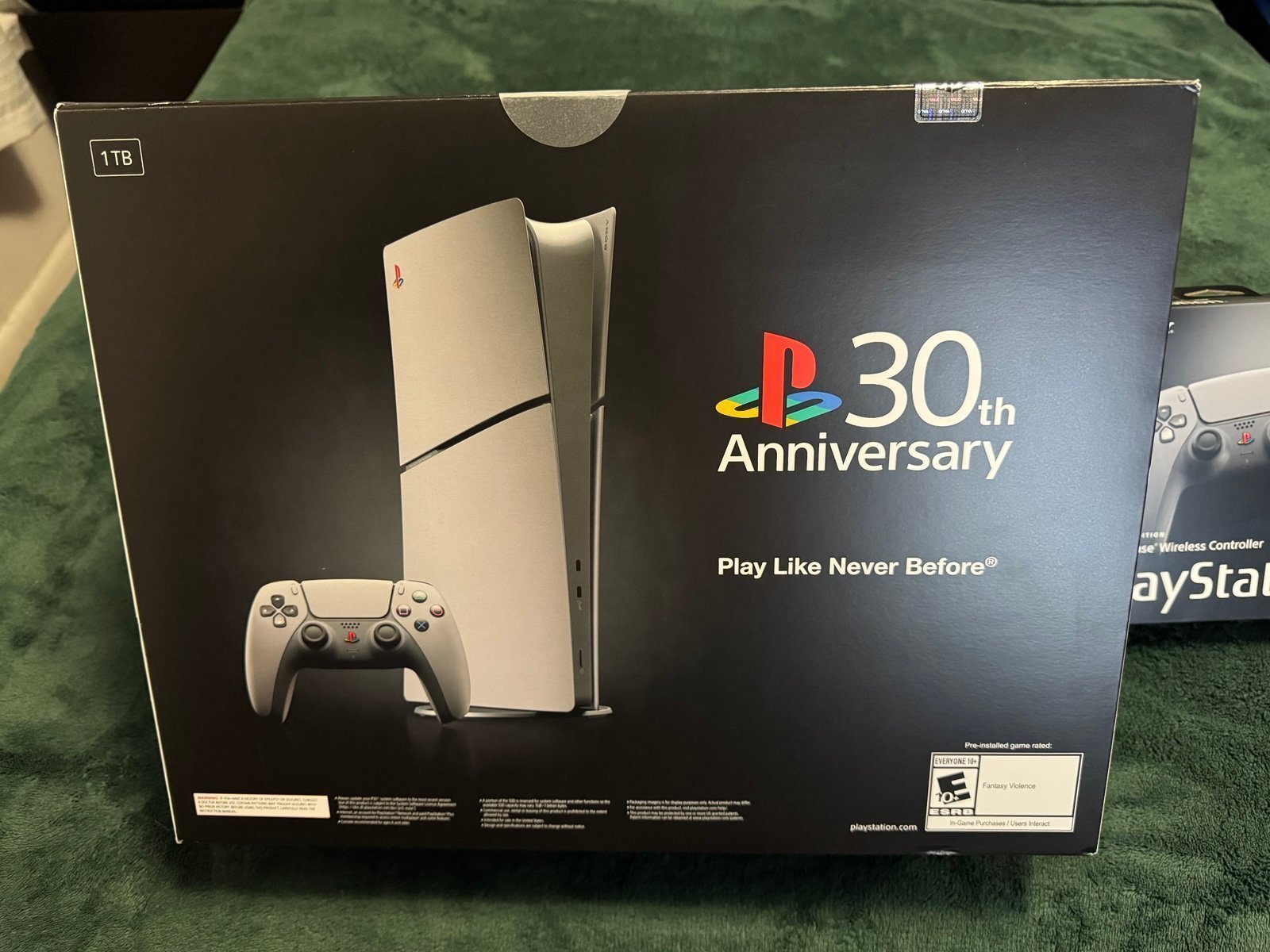 PlayStation 5 Digital Edition - 30th Anniversary with extra controller IN HAND 3Q58