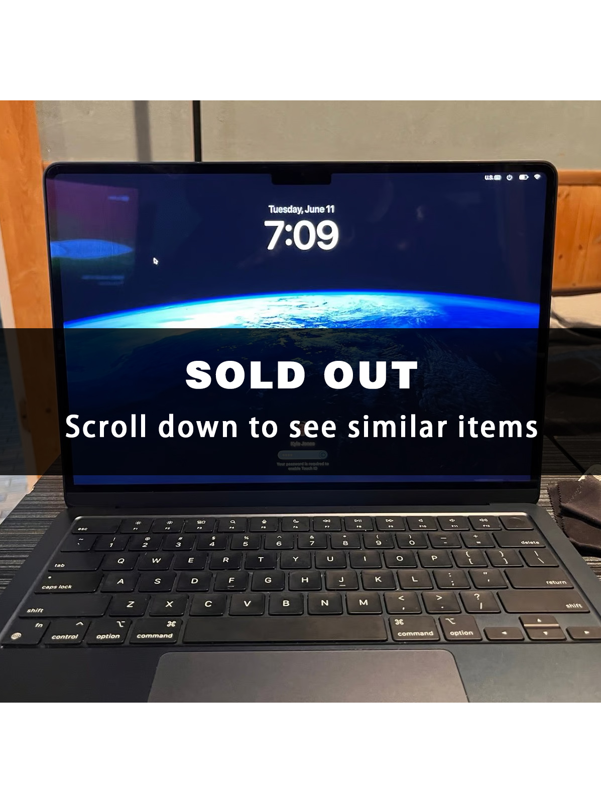 SOLD - Apple Macbook Air 13in. M2 3.49 GHz 256GB SSD