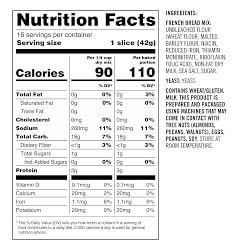 Williams Sonoma Artisan French & Parmesan Garlic Bread Mixes with Goldtouch® Pro Loaf Pan