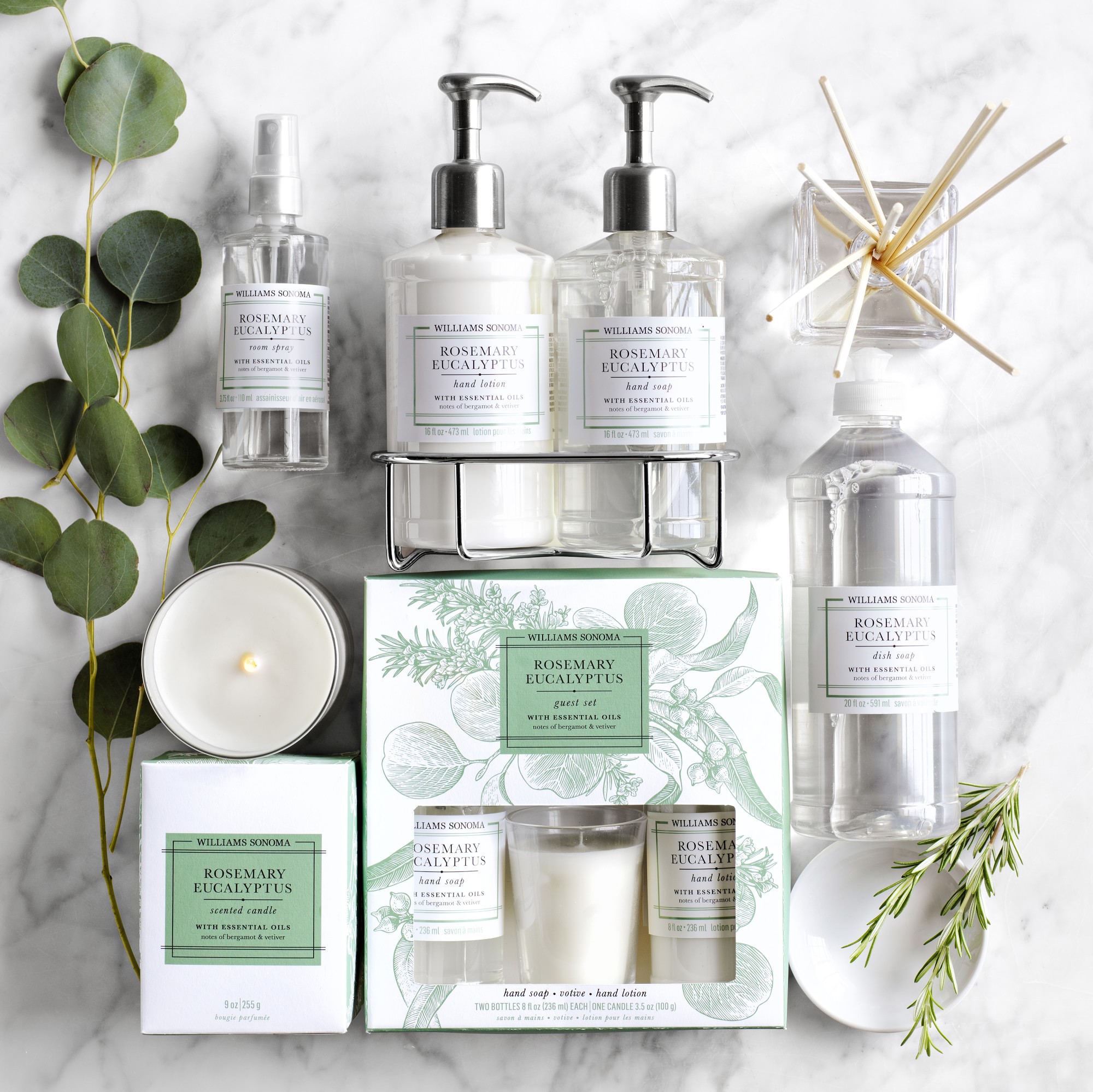 Williams Sonoma Rosemary Eucalyptus Dish Soap