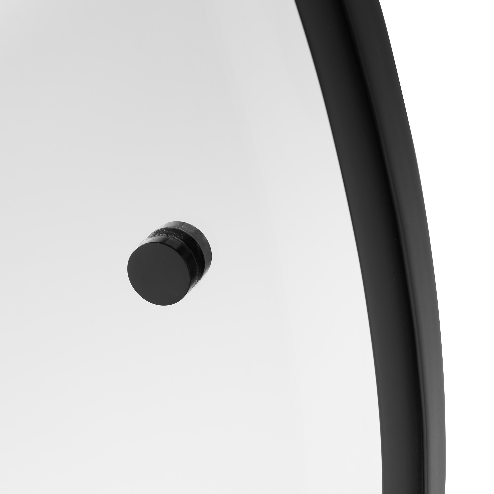 Gramercy Round Mirror, Bronze