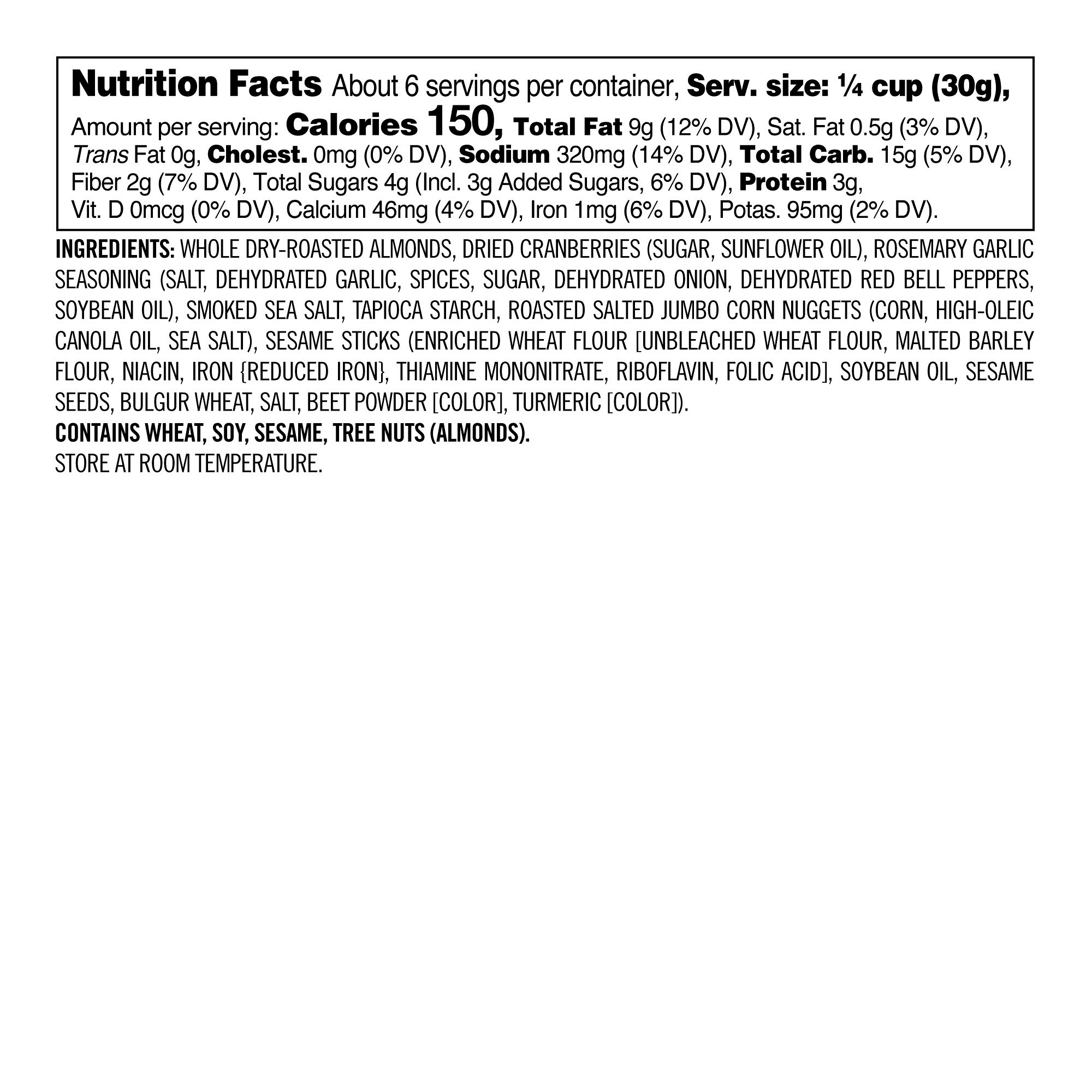 Williams Sonoma Harvest Smokehouse Fall Snack Mix