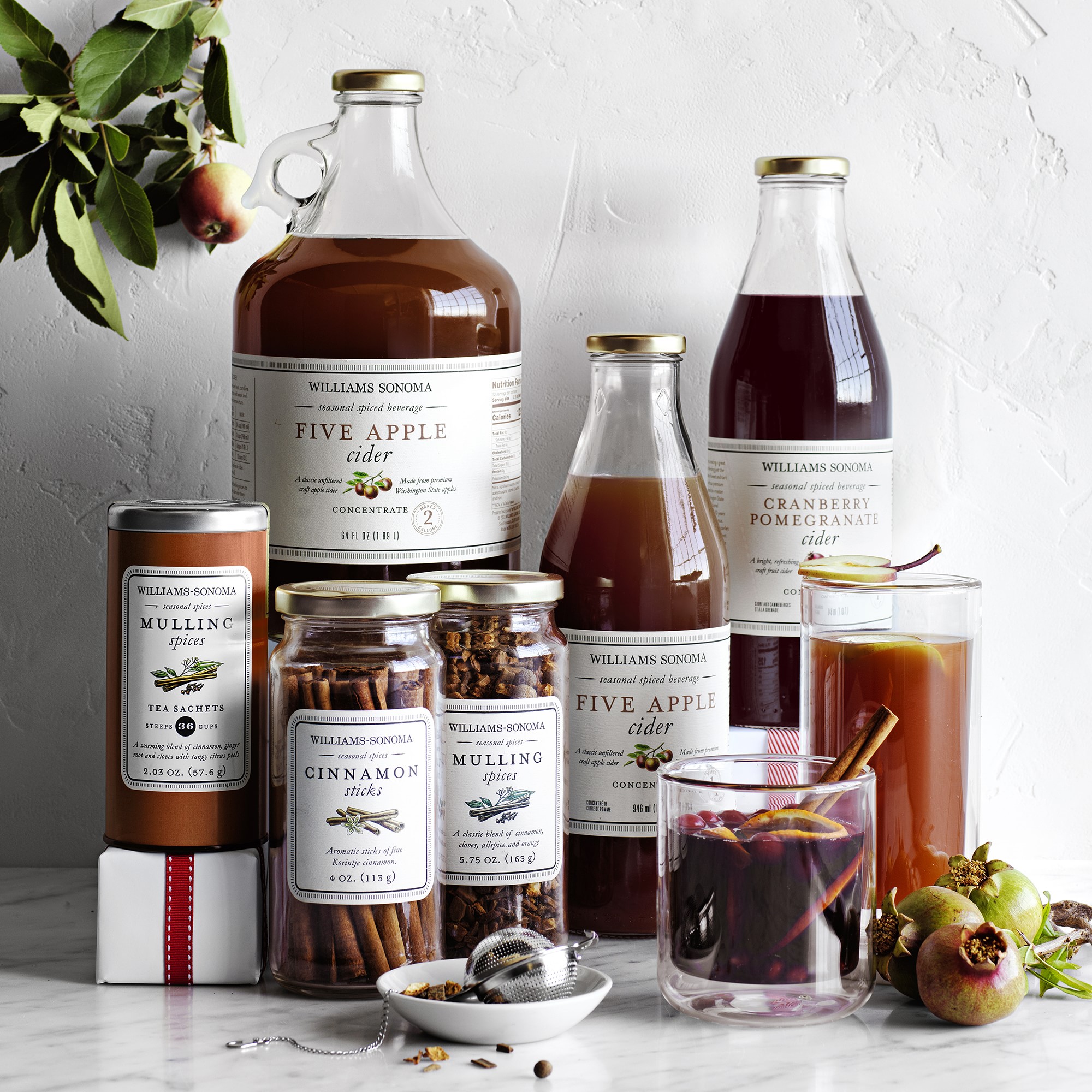 Williams Sonoma Cider & Mulling Collection