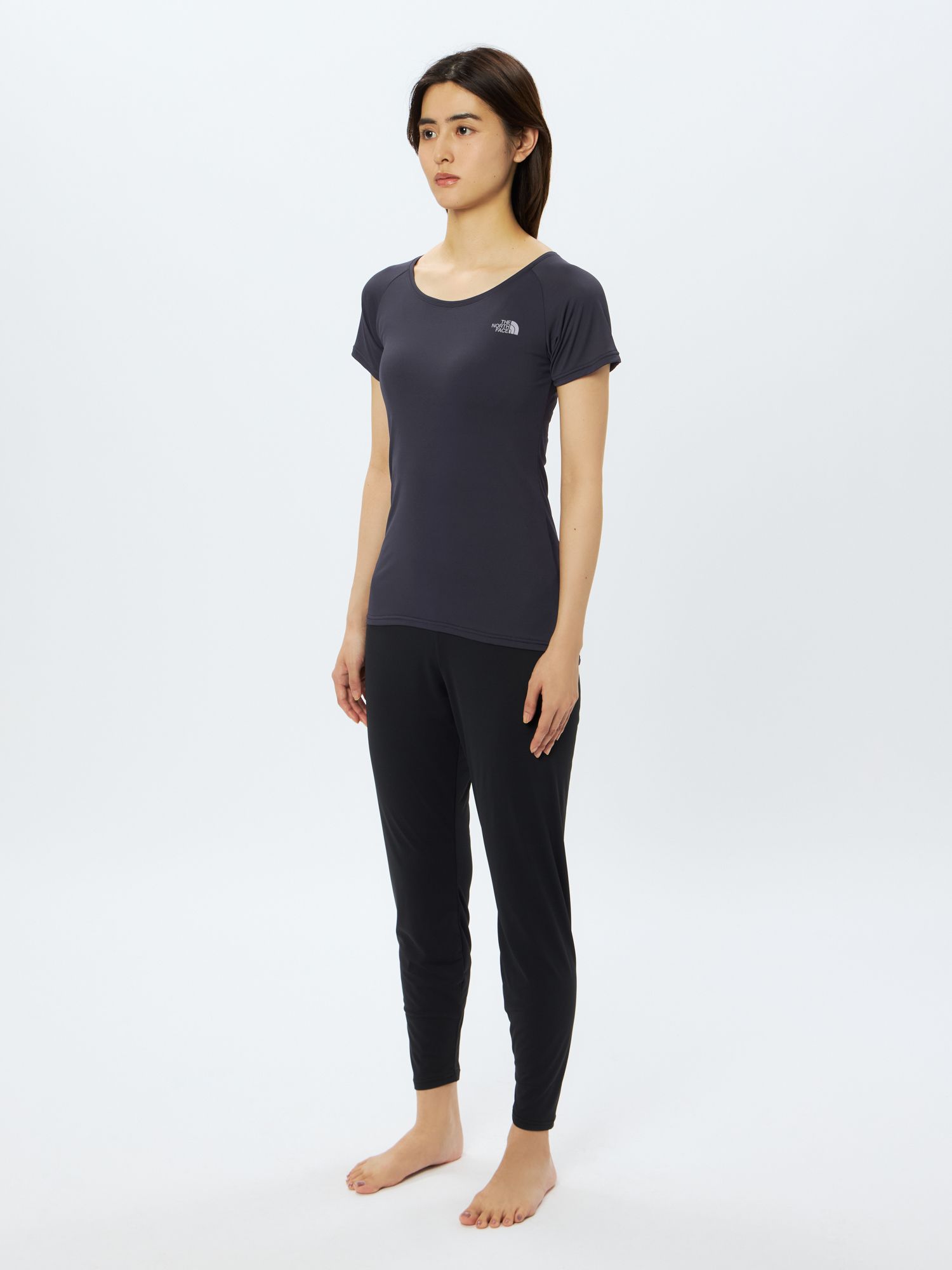 ショートスリーブドライクルー（レディース）