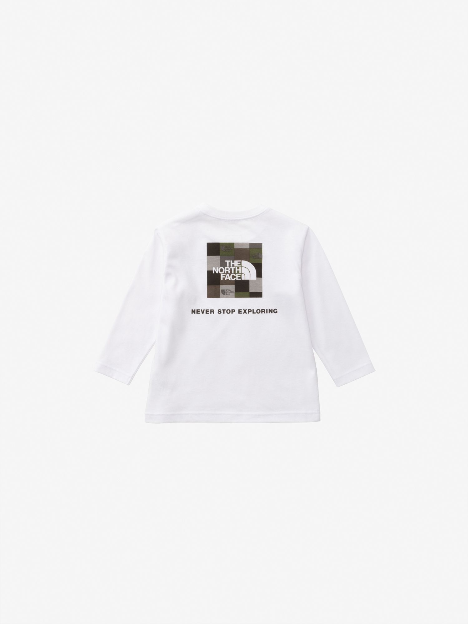 ロングスリーブブロックロゴティー（ベビー）