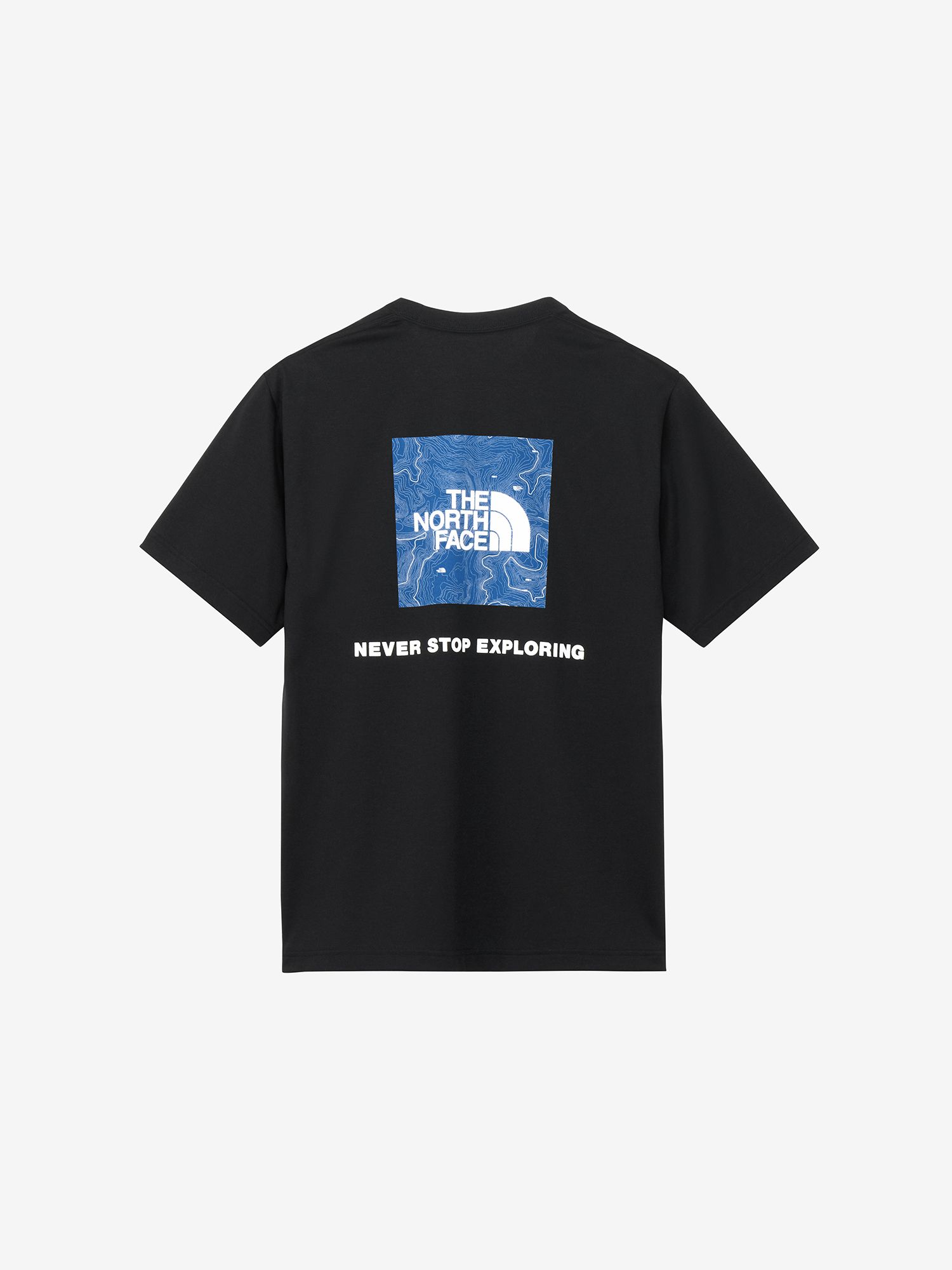 ショートスリーブバックスクエアトラバースロゴティー（メンズ）