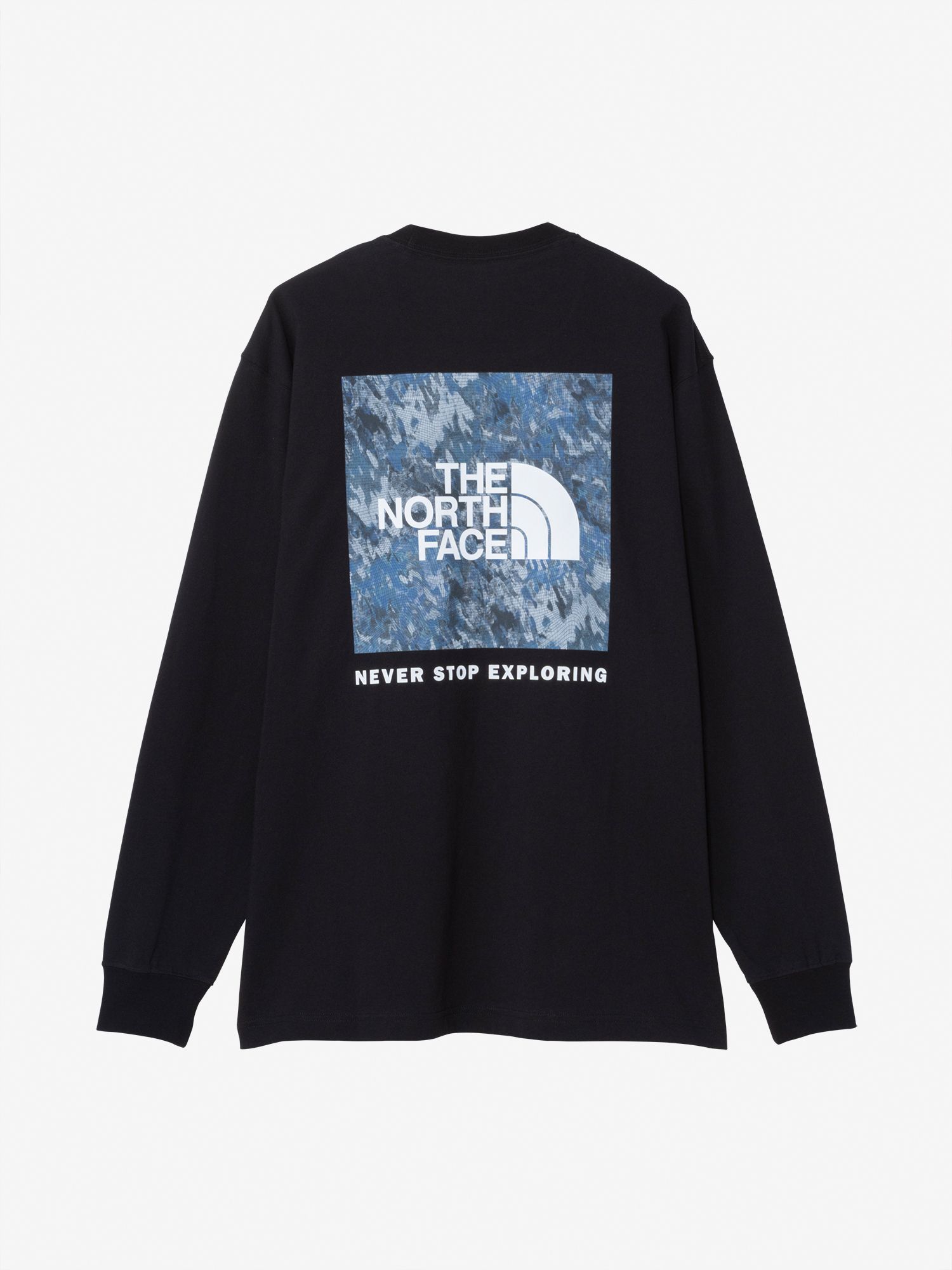 ロングスリーブスクエアデジタルグラフィックティー（ユニセックス）