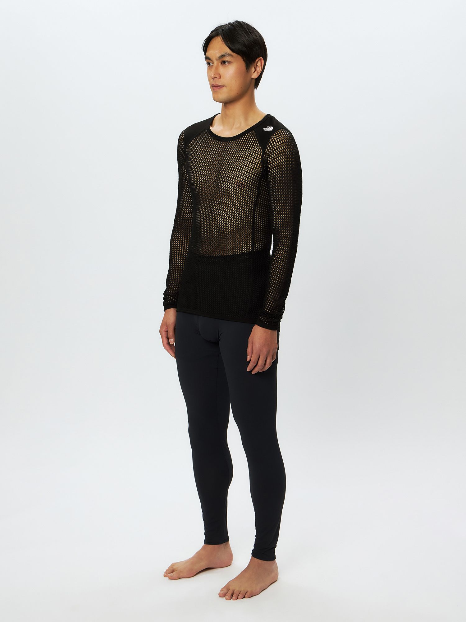 ロングスリーブ 100 ドライウールクルー（メンズ）