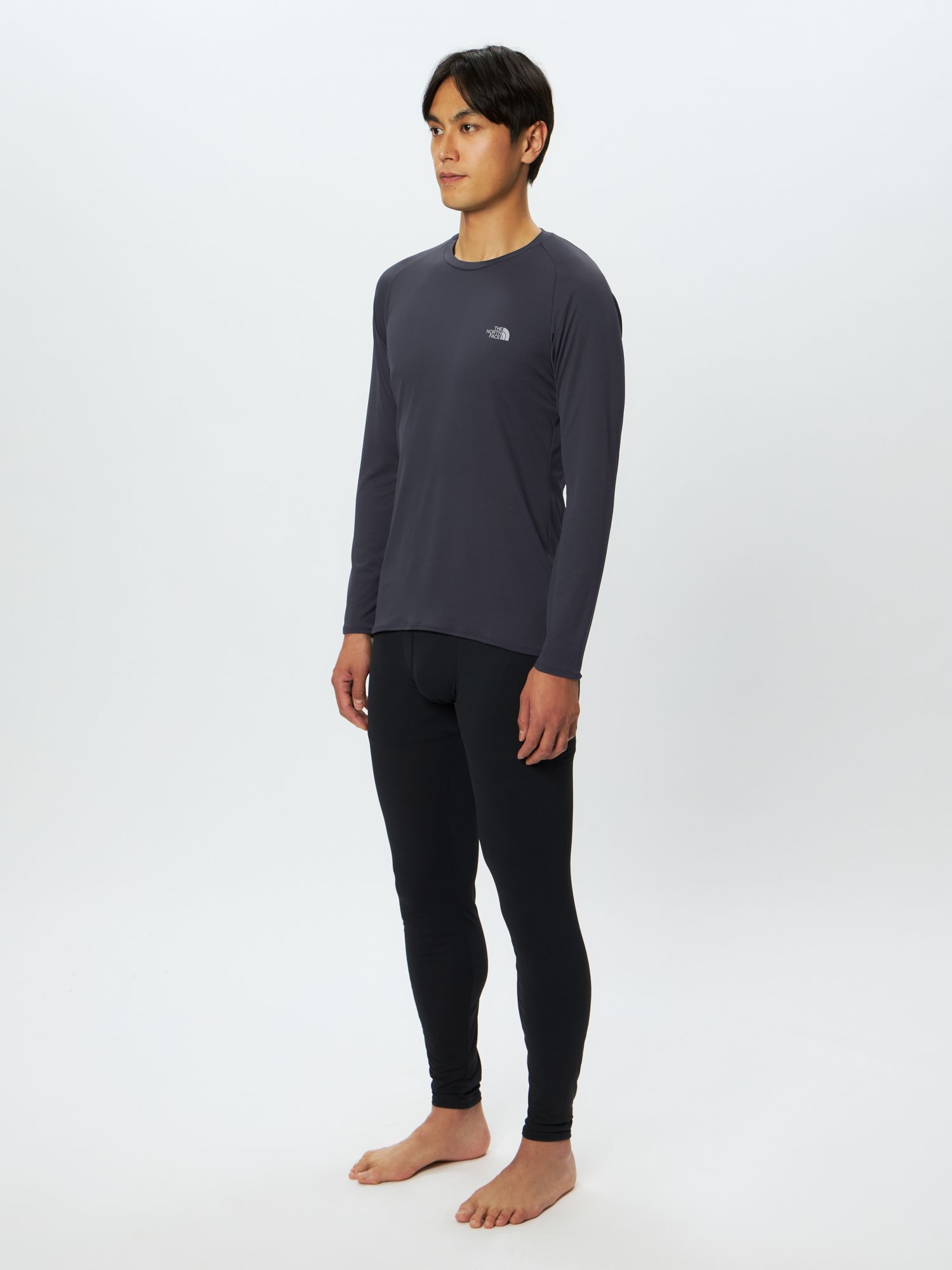 ロングスリーブドライクルー（メンズ）