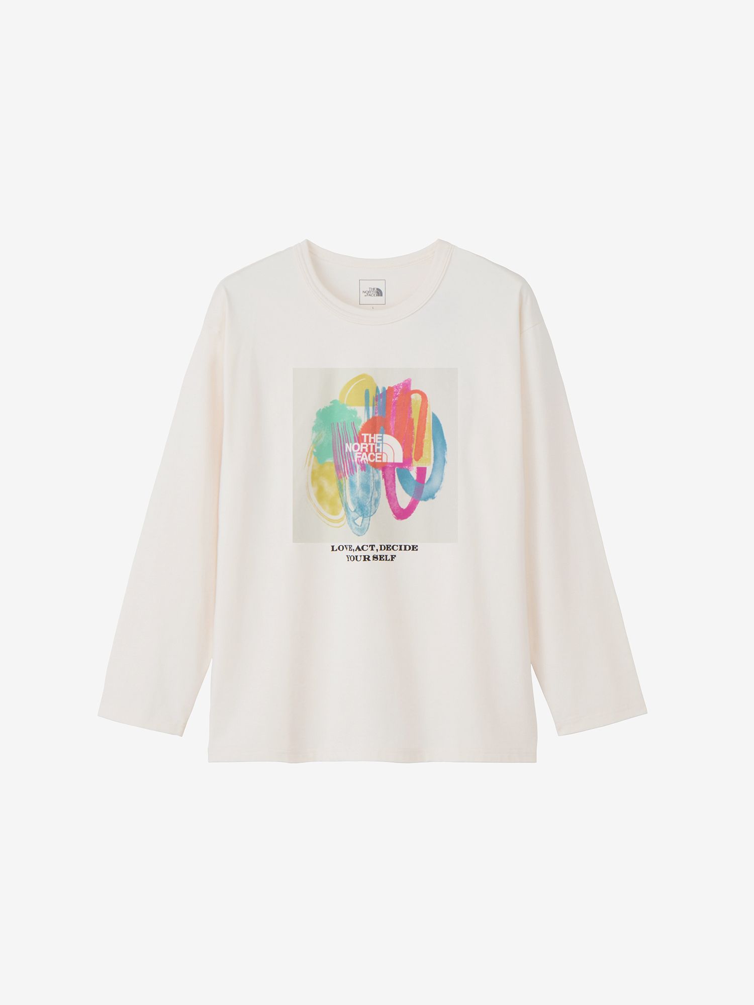 CRロングスリーブメッセージティー（ユニセックス）