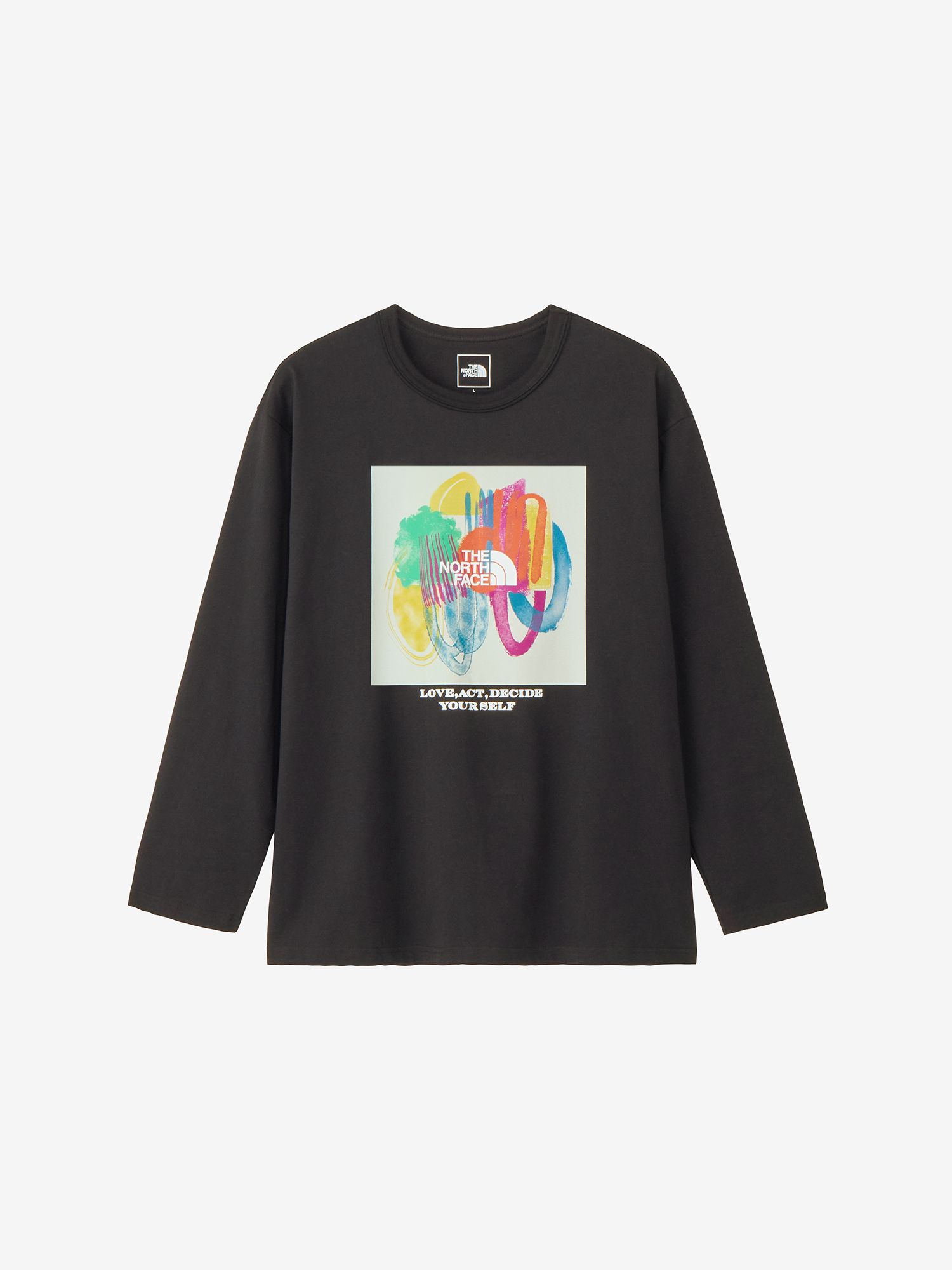 CRロングスリーブメッセージティー（ユニセックス）