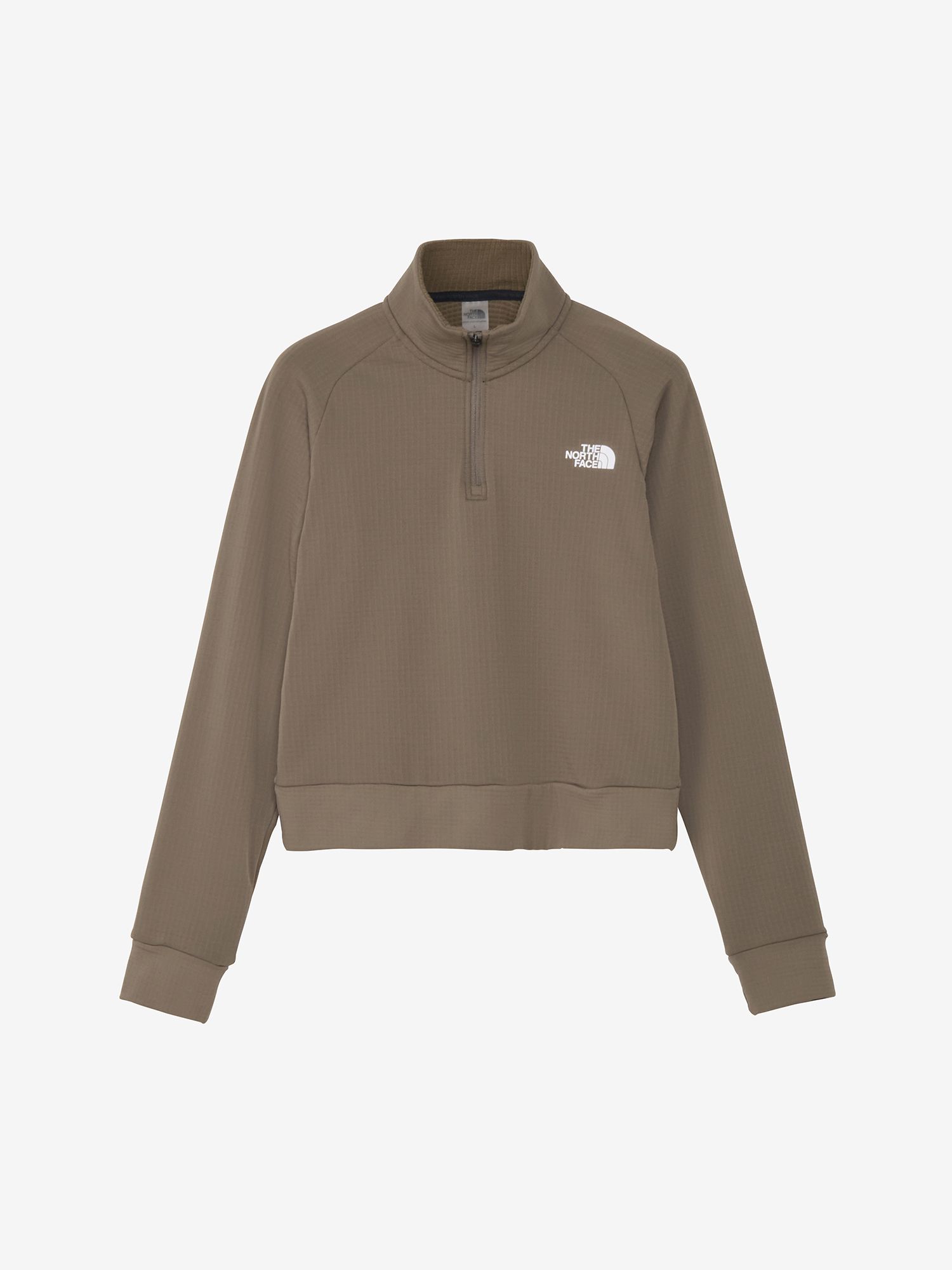 サーマルバーサグリッドハーフジップ（レディース）