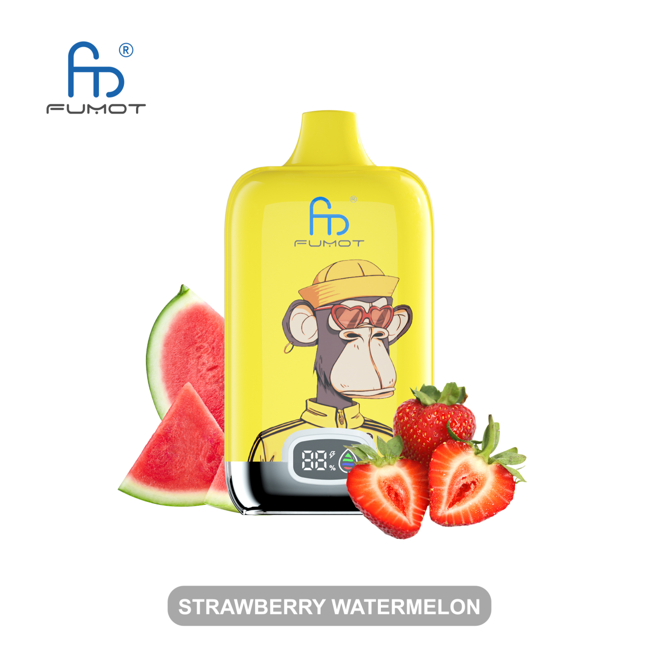 Fumot Digital Box 12K STRAWBERRY WATERMELON - Fumot Vapor