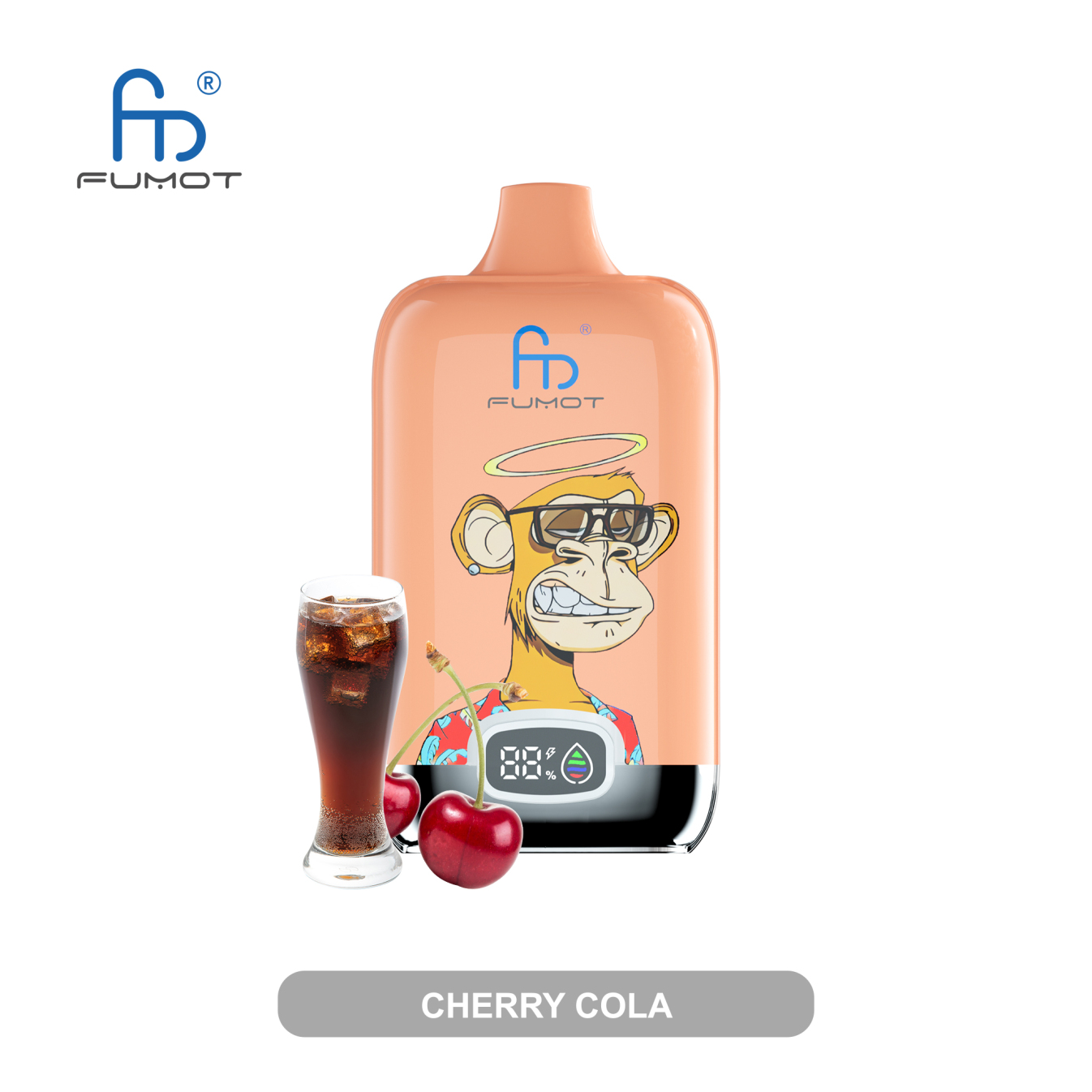 Fumot Digital Box 12K CHERRY COLA - Fumot Vapor