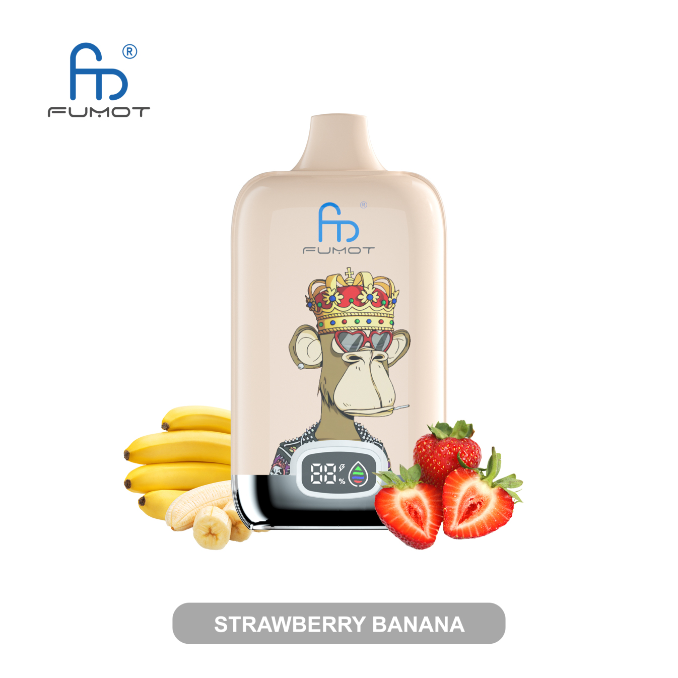 Fumot Digital Box 12K STRAWBERRY BANANA - Fumot Vapor