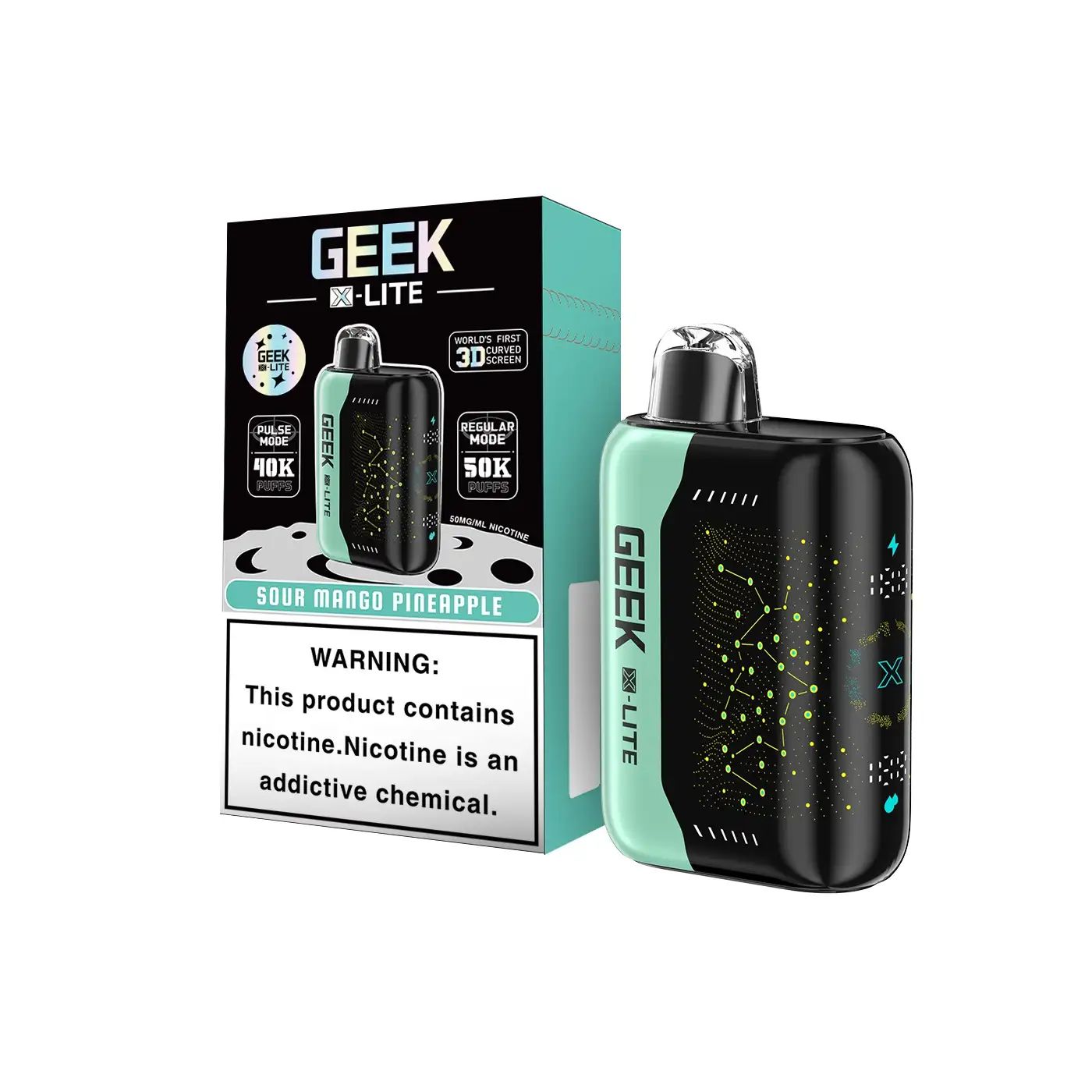 Geek X-Lite 50K Puffs Disposable Vape - Geek Max