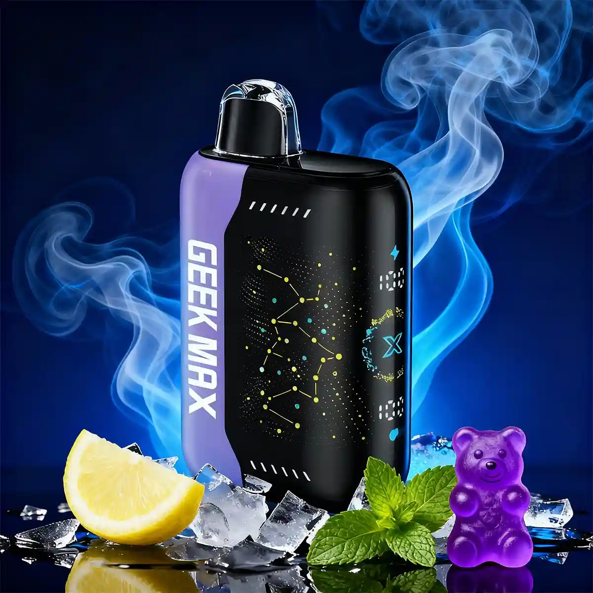 Sour Fcuking Fab | Geek Max 30000 Puffs Disposable Vape - Geek Max